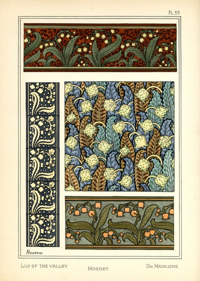 The Lily of the Valley by A. Poidevin